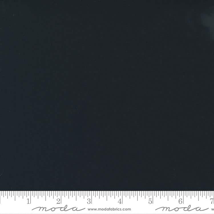 Bella Solid Black Moda Cotton Fabric MD 9900 99
