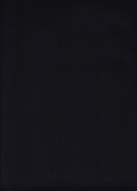 (SOLD PER BOLT) Americana Solids Black Foust Textiles Cotton Fabric FT-Black-6785-FB