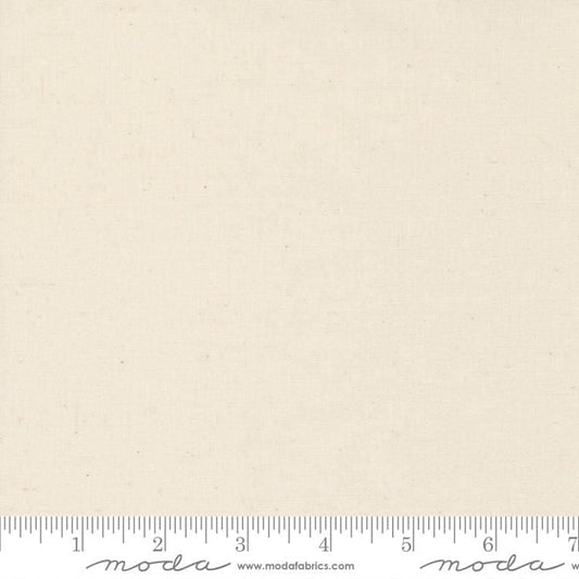 Bella Solids Muslin Unbleached Cream Moda Cotton Fabric MD-9900-285