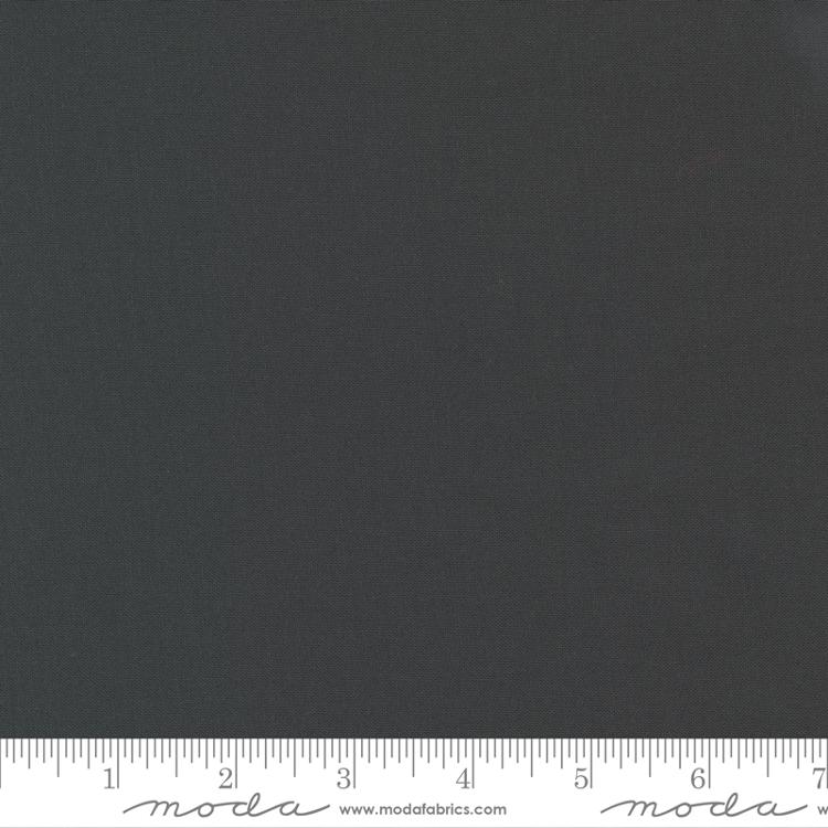 Bella Solid Charcoal Grey Moda Cotton Fabric MD 9900 284