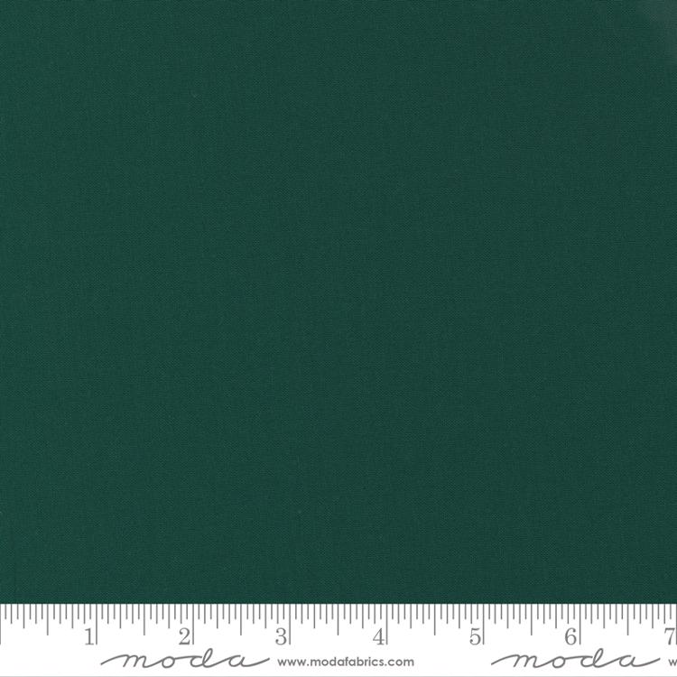 Bella Solid Christmas Green Moda Cotton Fabric MD 9900 14
