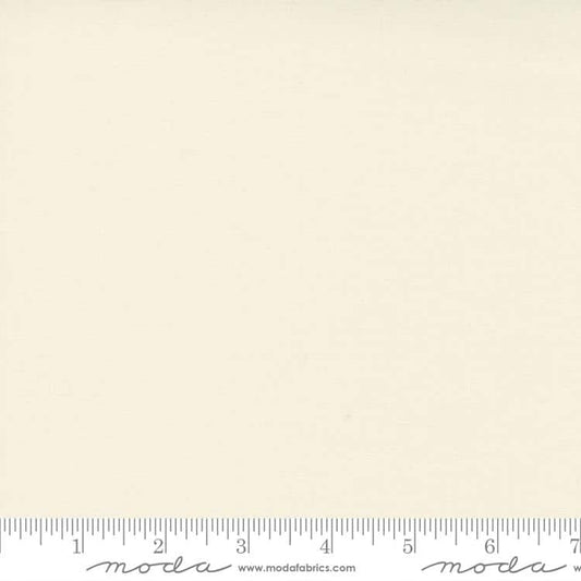 (SOLD PER BOLT) Bella Solids Ivory Moda Fabrics Cotton Fabric MD-9900-60-FB