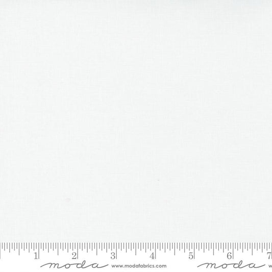 Bella Solids Bleached White Moda Cotton Fabric MD-9900-97