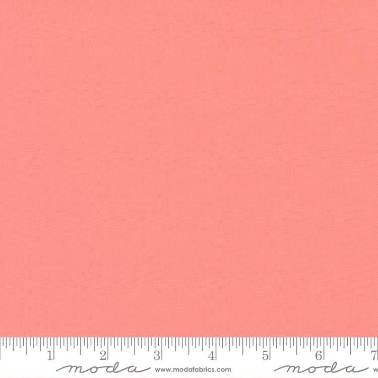 Bella Solids Carnation Pink Moda Cotton Fabric MD-9900-384