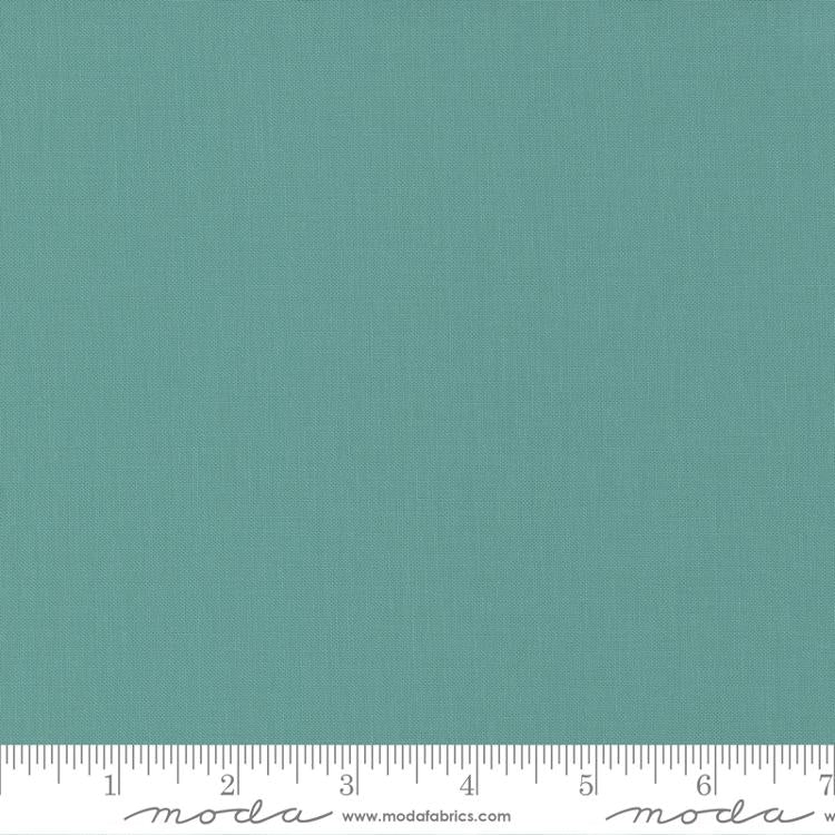 Bella Solids Composed Turquoise Moda Cotton Fabric MD-9900-321