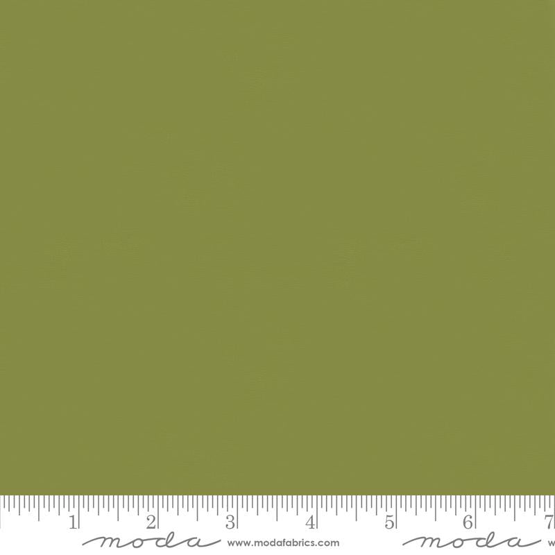 Bella Solids Lichen Green Moda Cotton Fabric MD-9900-458