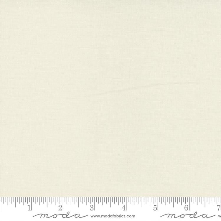 Bella Solids Porcelain Cream Moda Cotton Fabric MD-9900-182