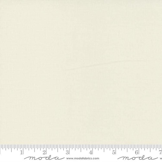 Bella Solids Porcelain Cream Moda Cotton Fabric MD-9900-182