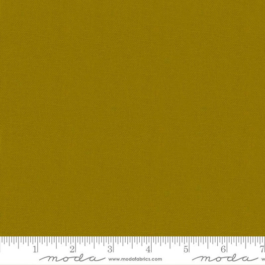 Bella Solid 2025 Split Pea Moda Fabrics Cotton Fabric MD-9900-485