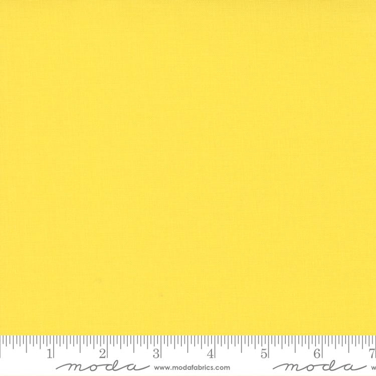 Bella Solids Daffodil Yellow Moda Cotton Fabric MD-9900-250