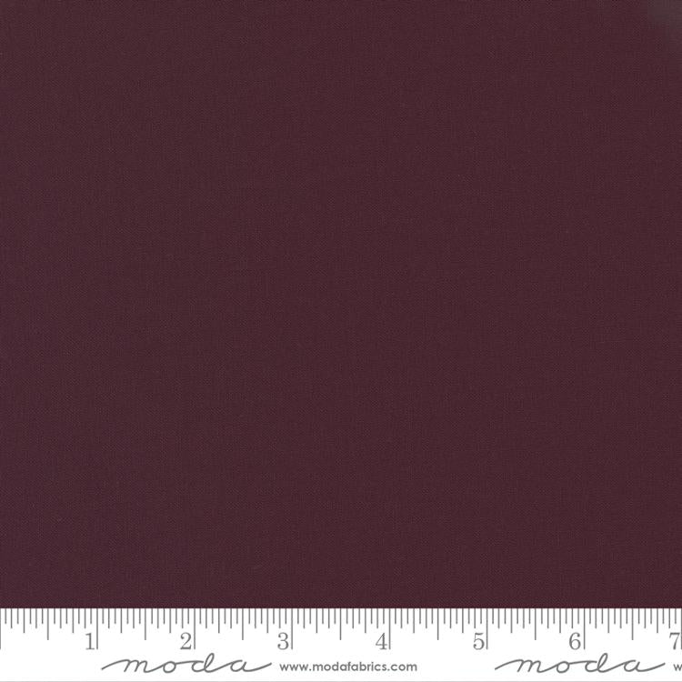 Bella Solids Merlot Burgundy Purple Moda Cotton Fabric MD-9900-279