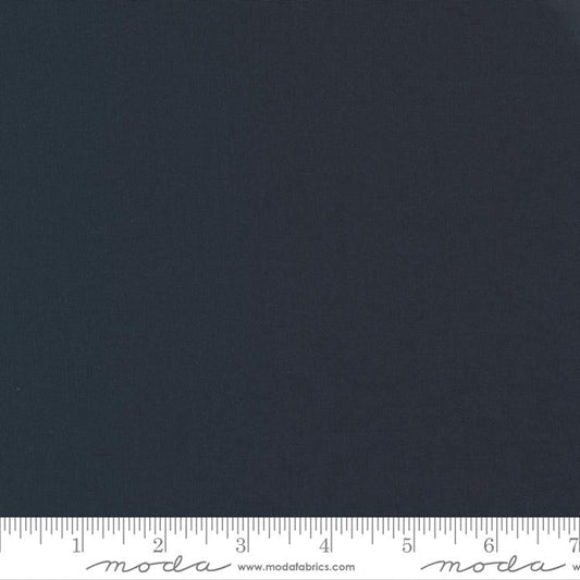 Bella Solids Washed Black Cotton Fabric MD-9900-118
