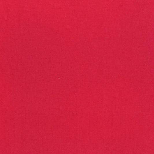 (SOLD PER BOLT) Cotton Supreme Solids Sunset Red RJR Cotton Fabric RJR-9617-357-SunsetRuby-FB