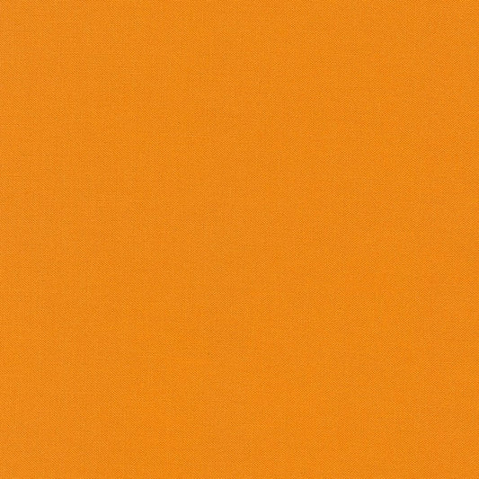 Kona Saffron Orange Solid Robert Kaufman Cotton Fabric Kona-Saffron-K001-1320
