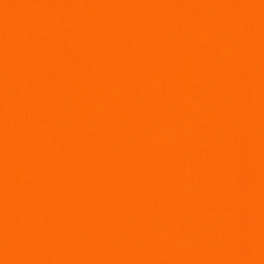 Kona Torch Orange Solid Robert Kaufman Cotton Fabric Kona-Torch-K001-450