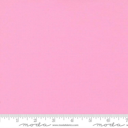 Bella Solid Amelia Pink Moda Cotton Fabric MD 9900 166